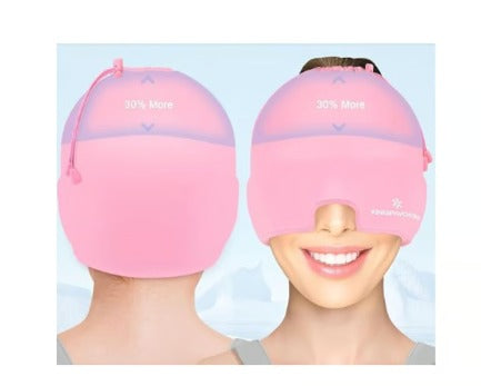 AlivioMask™ – Máscara de Gel Terapéutica para Migraña y Estrés