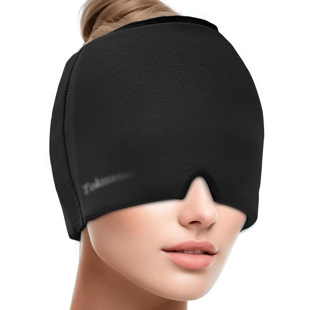AlivioMask™ – Máscara de Gel Terapéutica para Migraña y Estrés