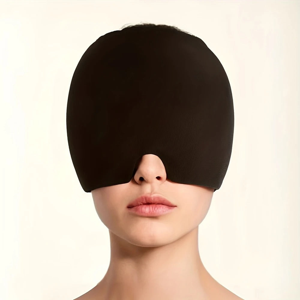 AlivioMask™ – Máscara de Gel Terapéutica para Migraña y Estrés