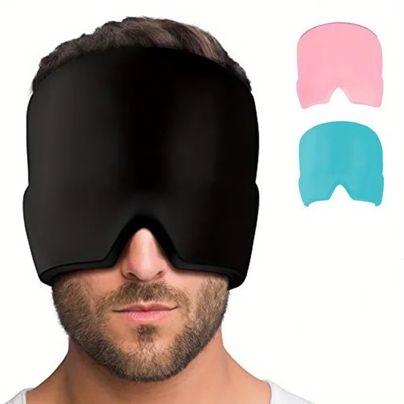 AlivioMask™ – Máscara de Gel Terapéutica para Migraña y Estrés